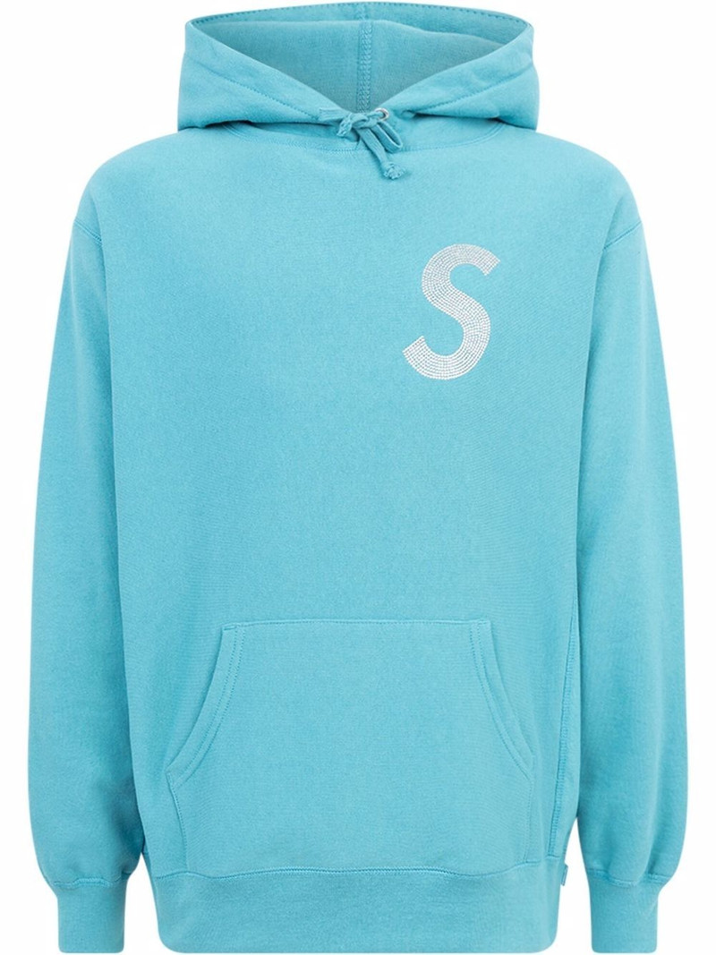 Swarovski S-logo hoodie 1