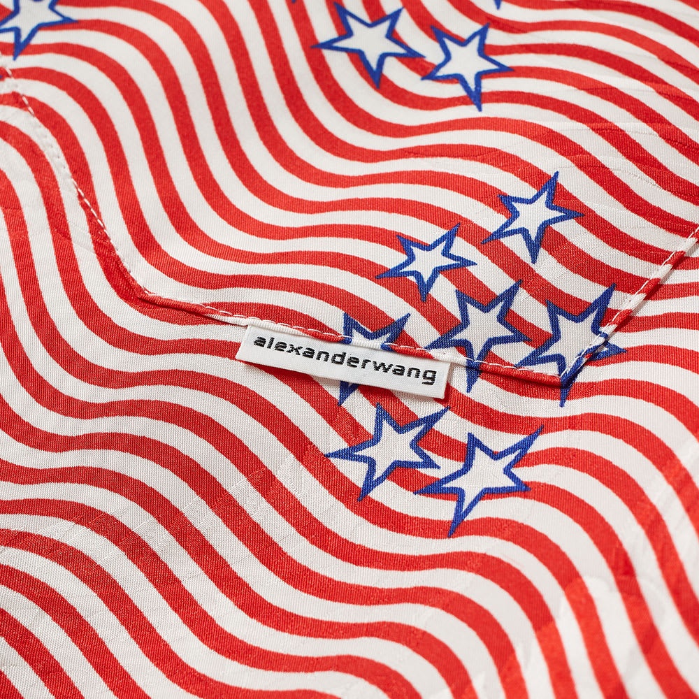 Alexander Wang Flag Print Dragon Shirt - 2