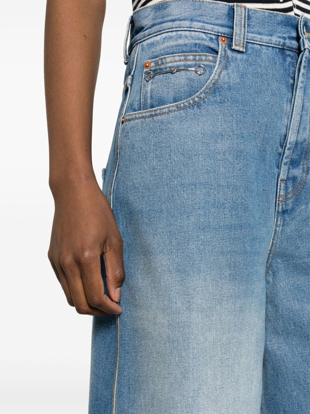 wide-leg jeans - 5