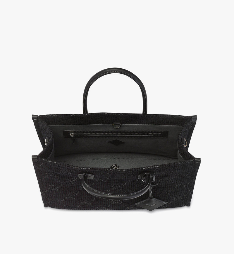 München Tote in Lauretos Lurex Jacquard 4