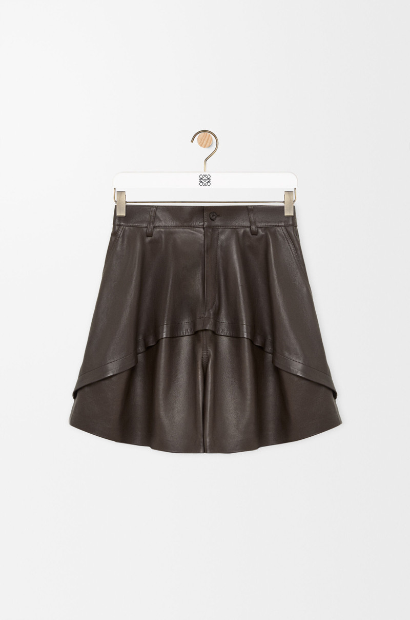 Shorts in nappa calfskin 1