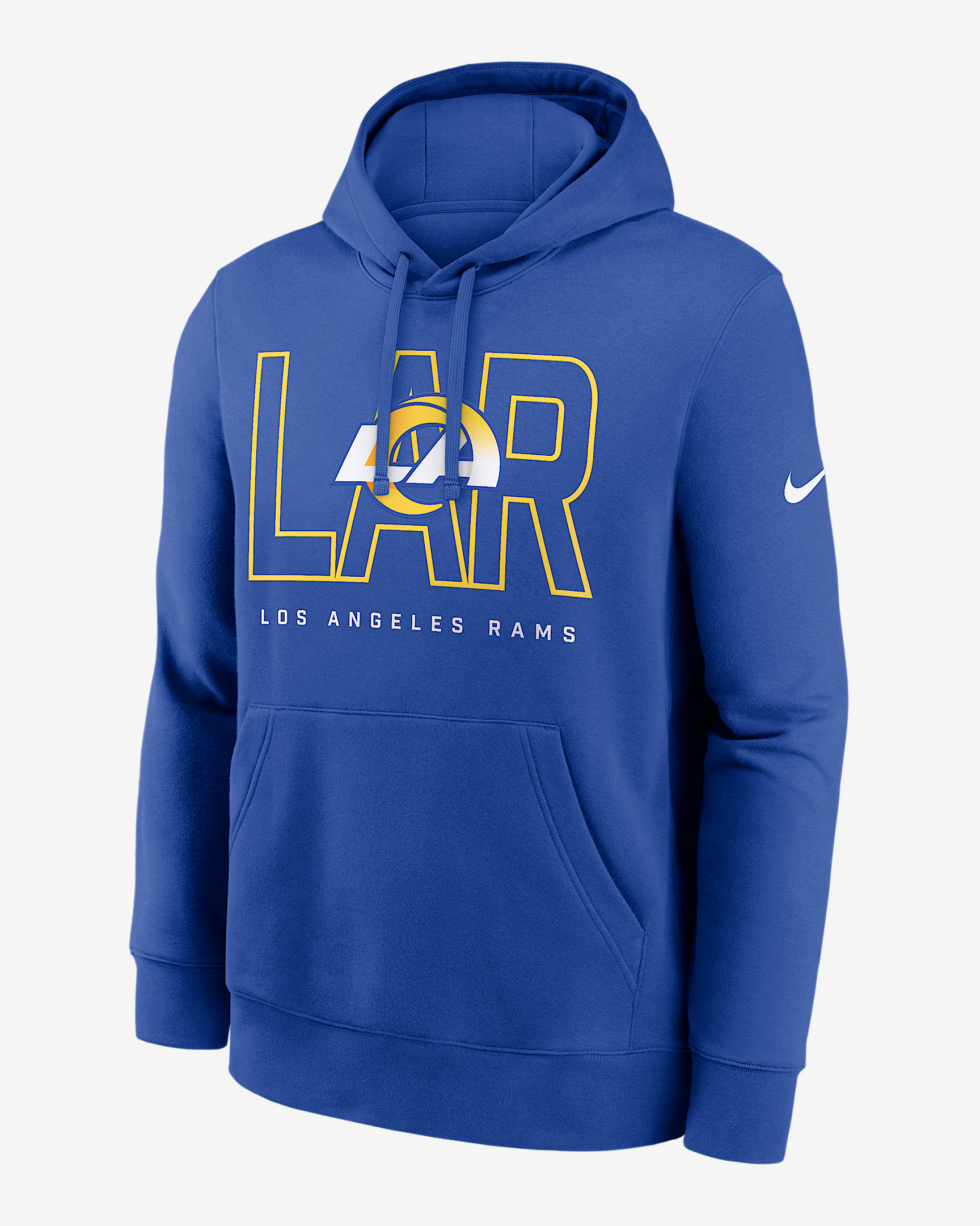 Los Angeles Rams Busted Play Club Men's Nike NFL Pullover Hoodie - 1