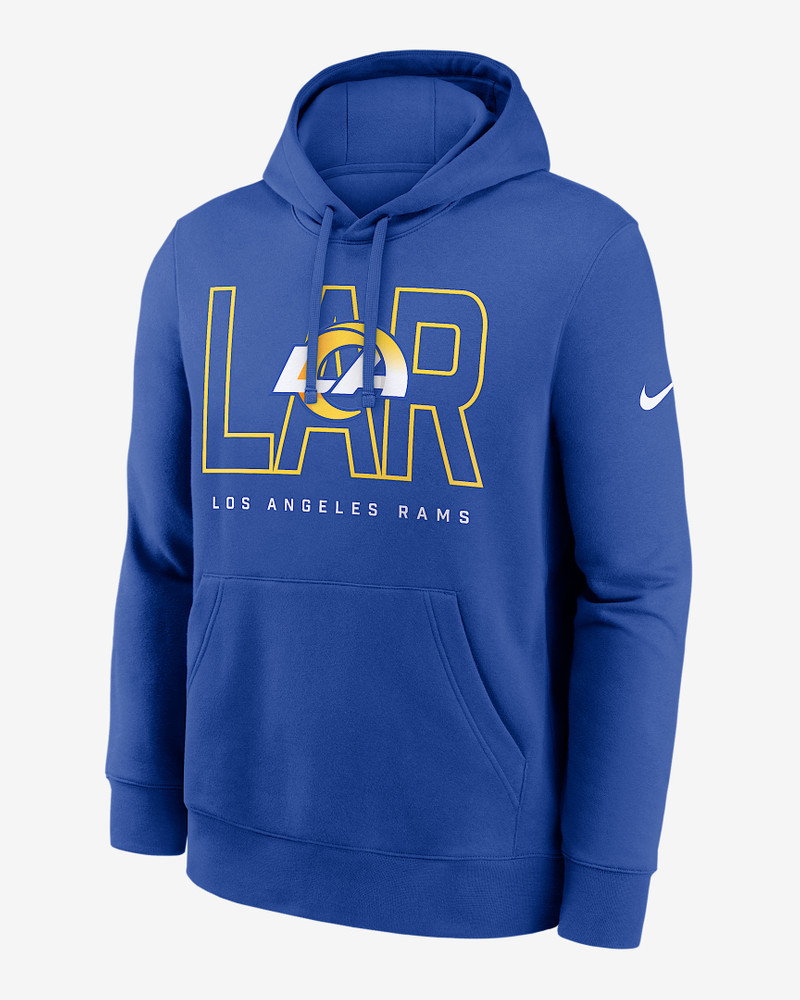 Los Angeles Rams Busted Play Club Men's Nike NFL Pullover Hoodie 1