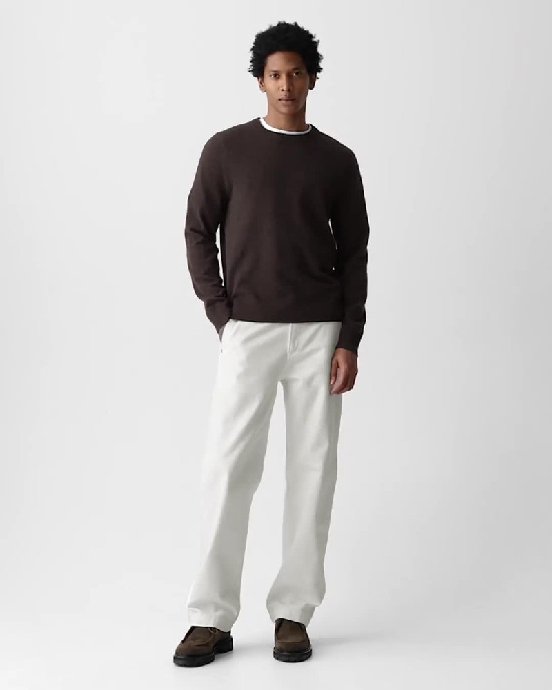 Hilles Crewneck Sweater in Cashmere 7
