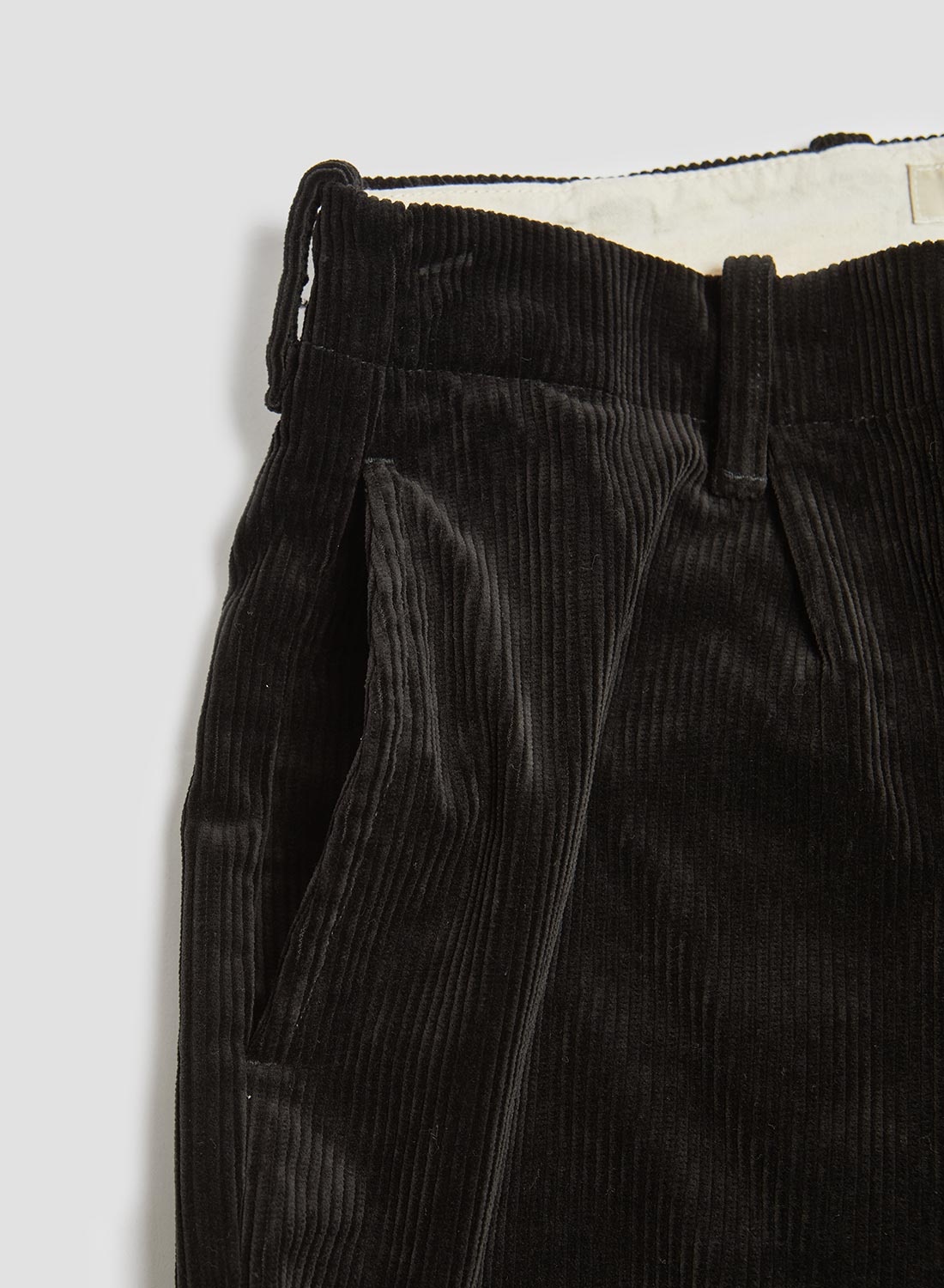 FOB Factory Corduroy Trousers Black - 4