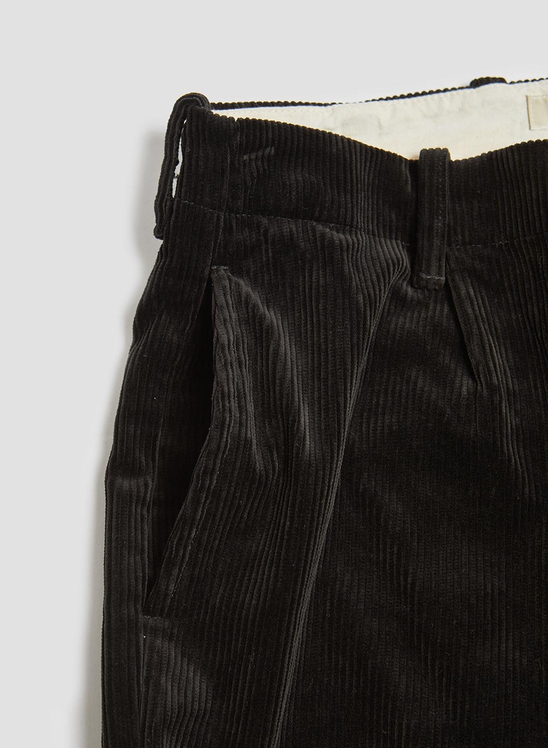 FOB Factory Corduroy Trousers Black 4