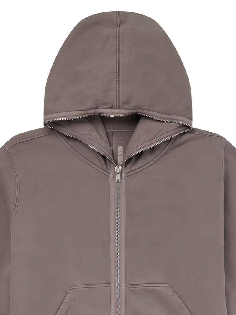 Rick Owens DRKSHDW zipped hoodie outlook