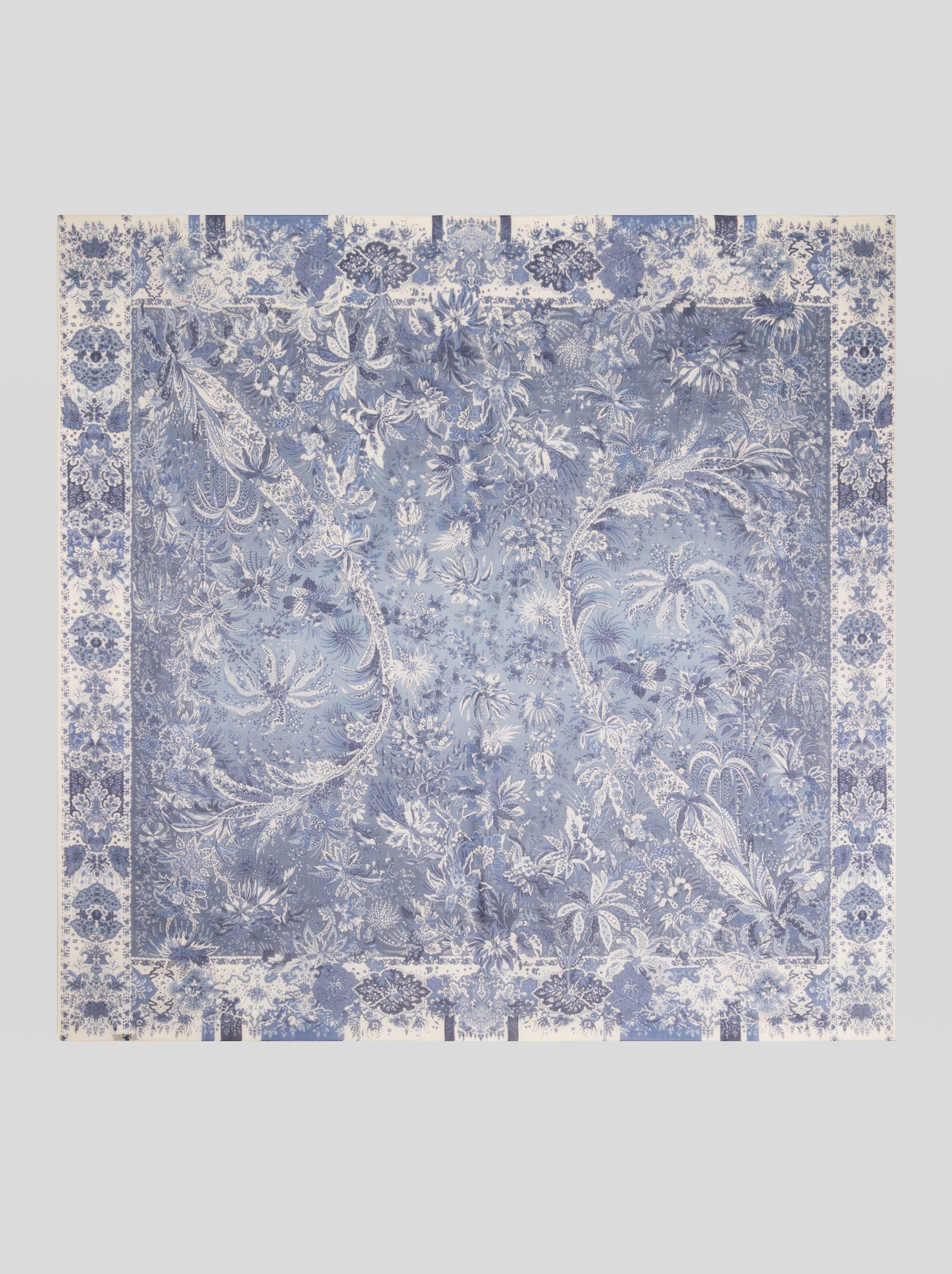 PAISLEY PRINT CASHMERE SHAWL - 1