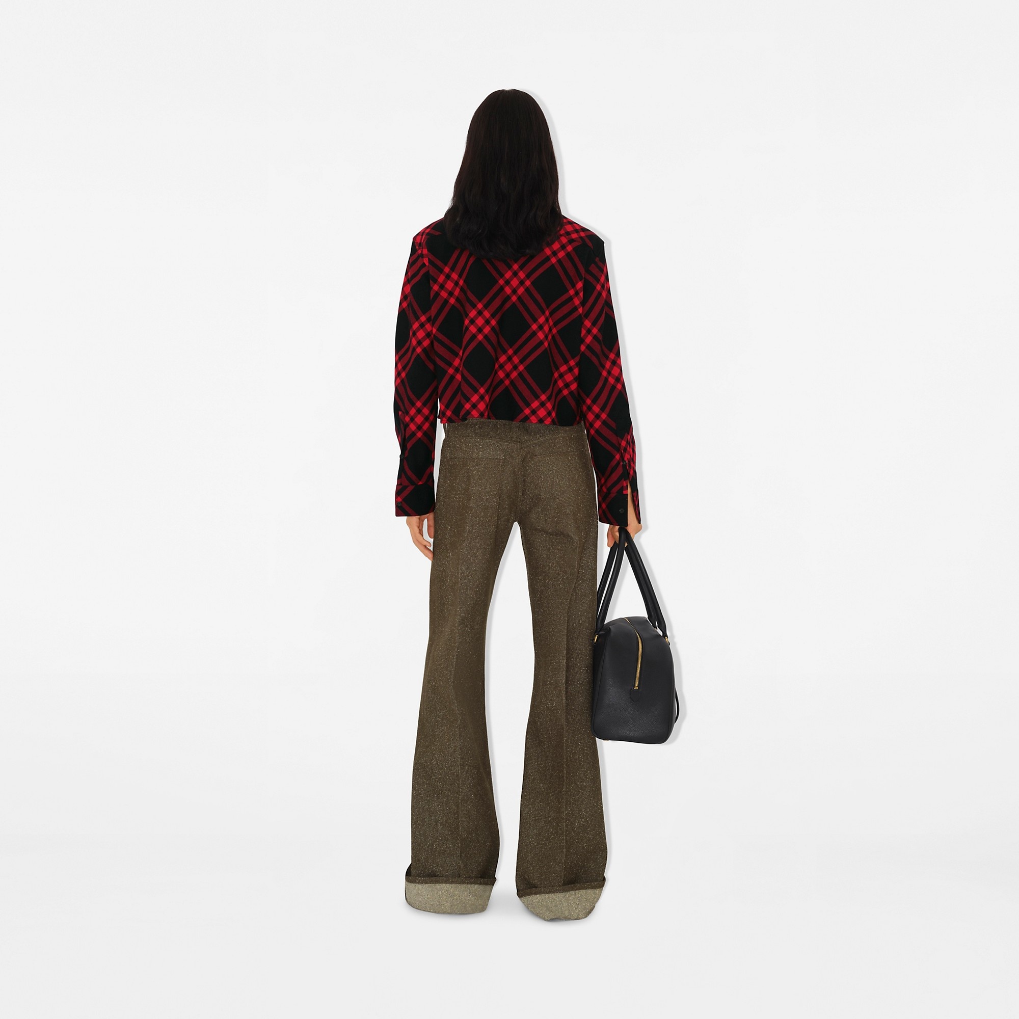 Cropped Cotton Shirt - 4