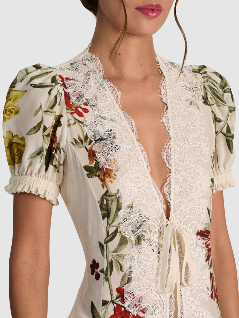 INGRID PUFF SLEEVE ROBE 5