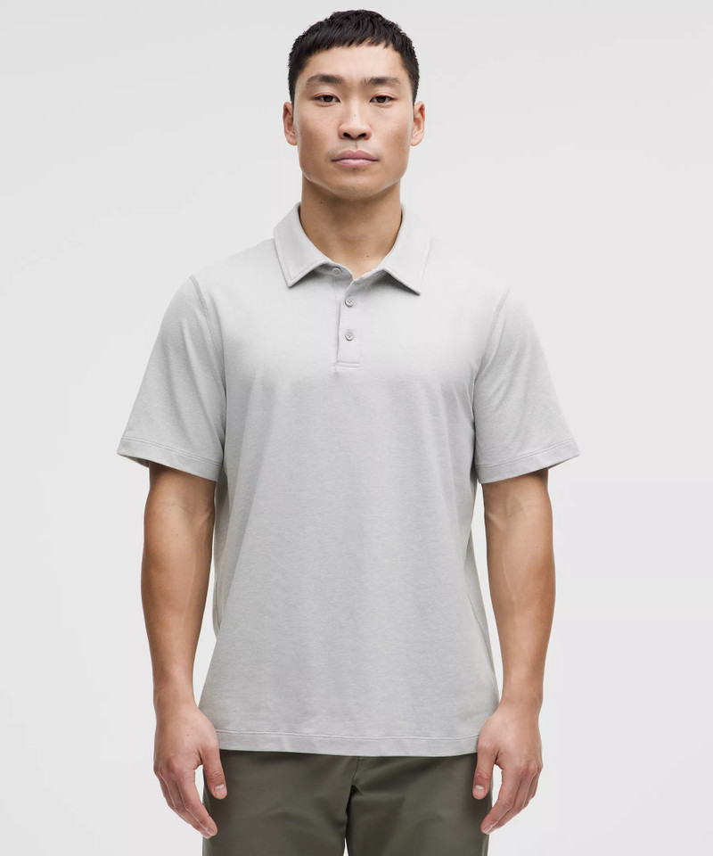 Soft Jersey Short-Sleeve Polo Shirt 1