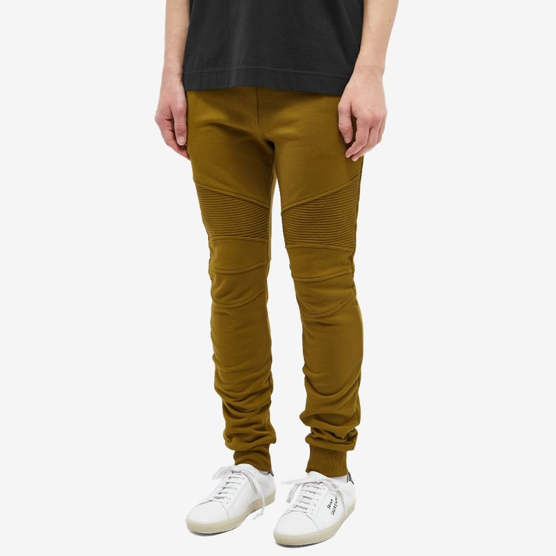Balmain Balmain Ribbed Flock Sweat Pant outlook