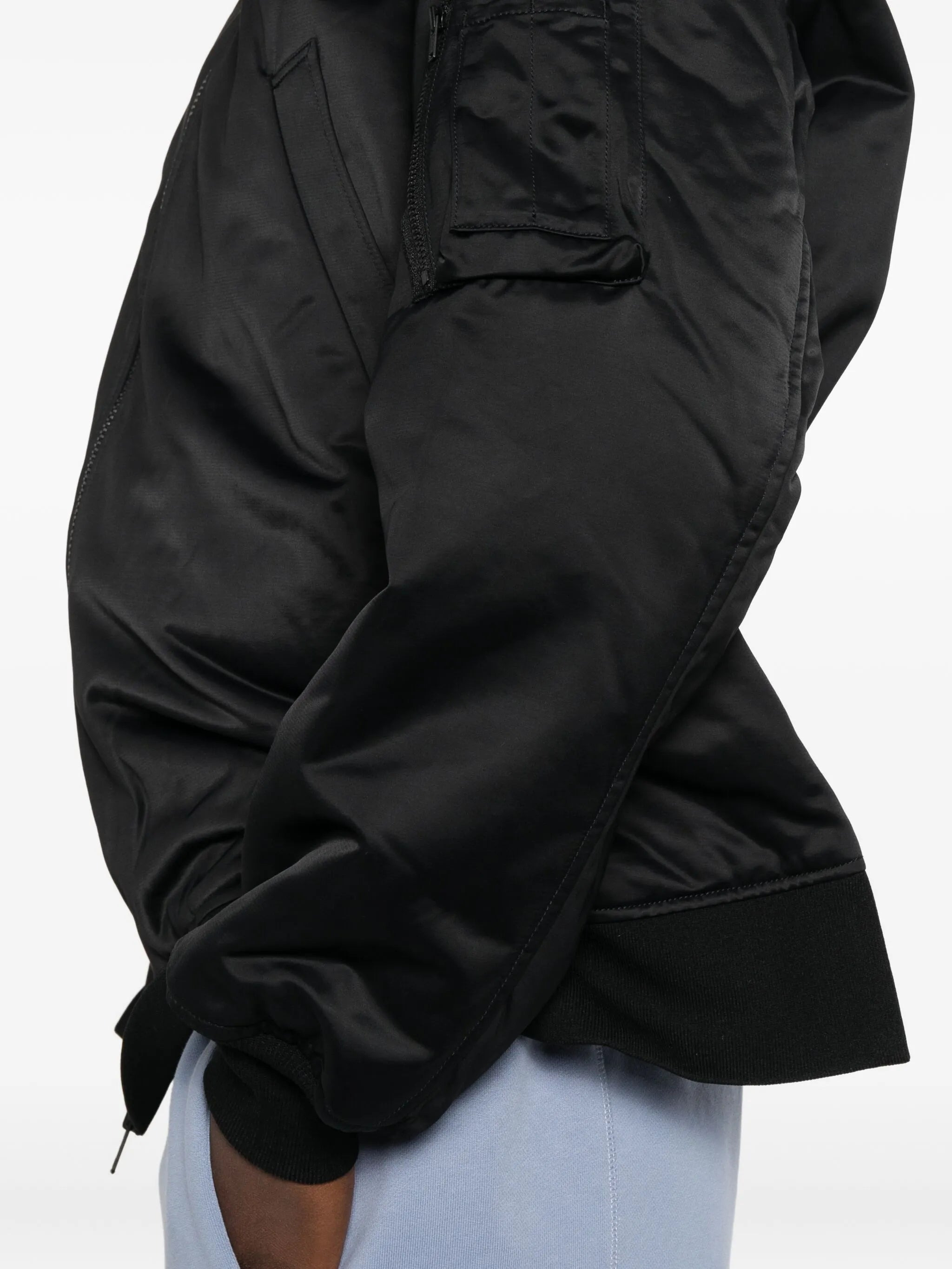 Y-3 Long-sleeved Bomber Jacket - 4