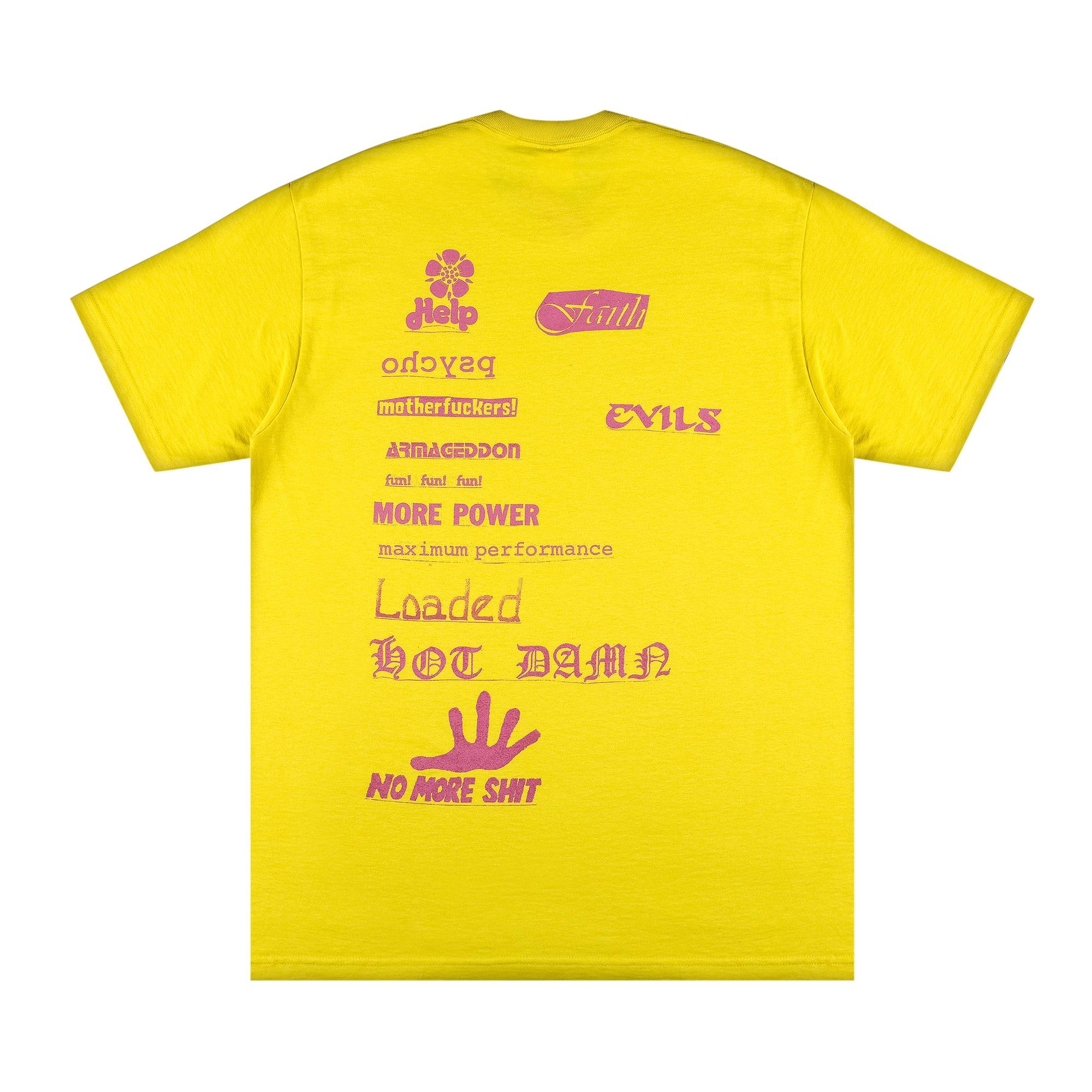 Supreme No More Shit Tee 'Lemon' - 2