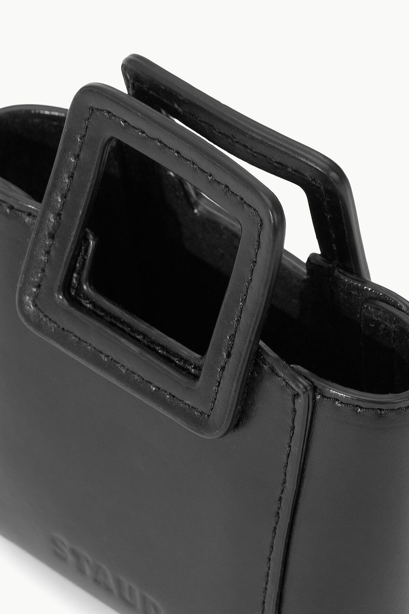 STAUD SHIRLEY MICRO NECKLACE BLACK 6