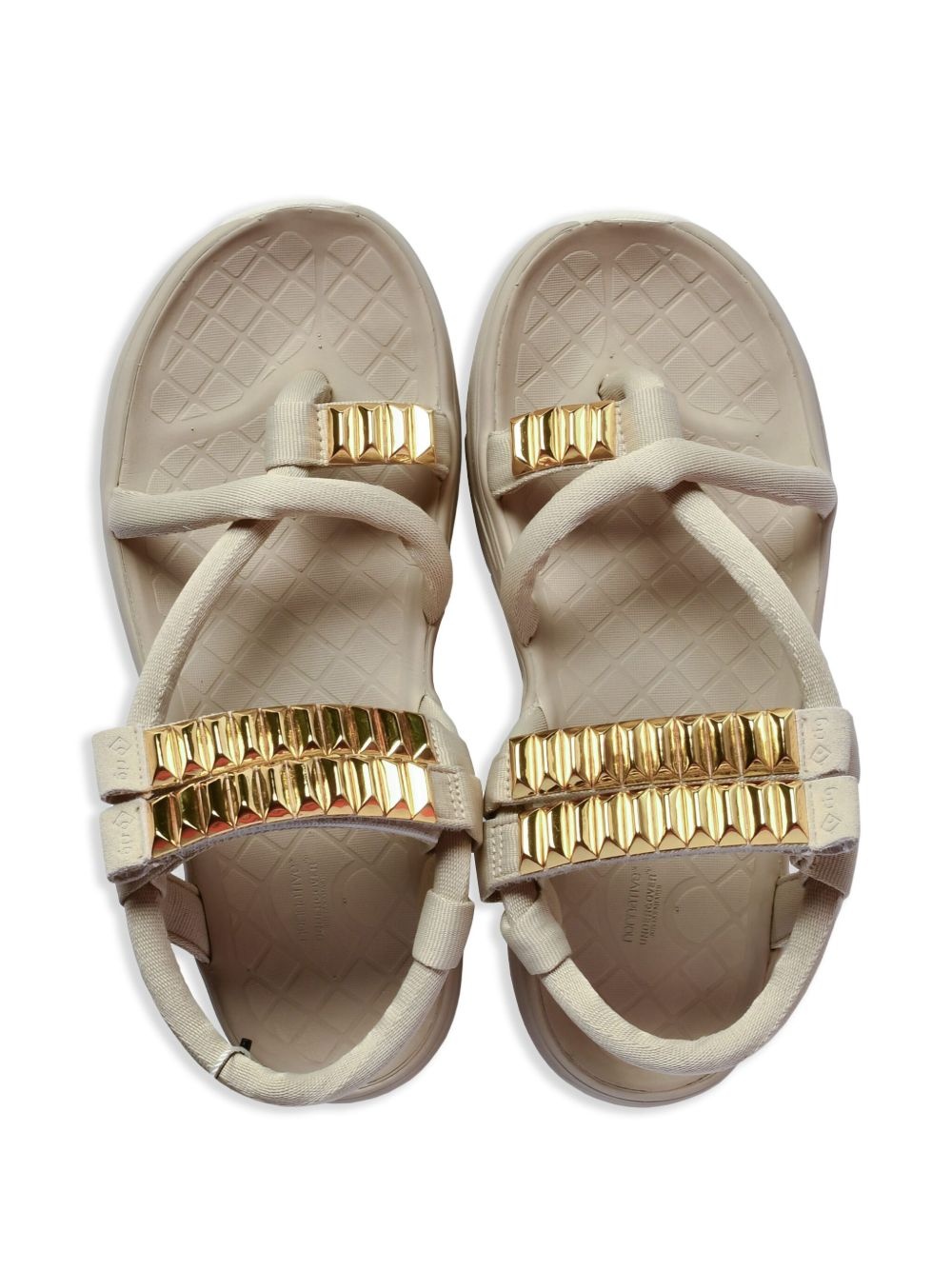 cross-strapped sandals - 6