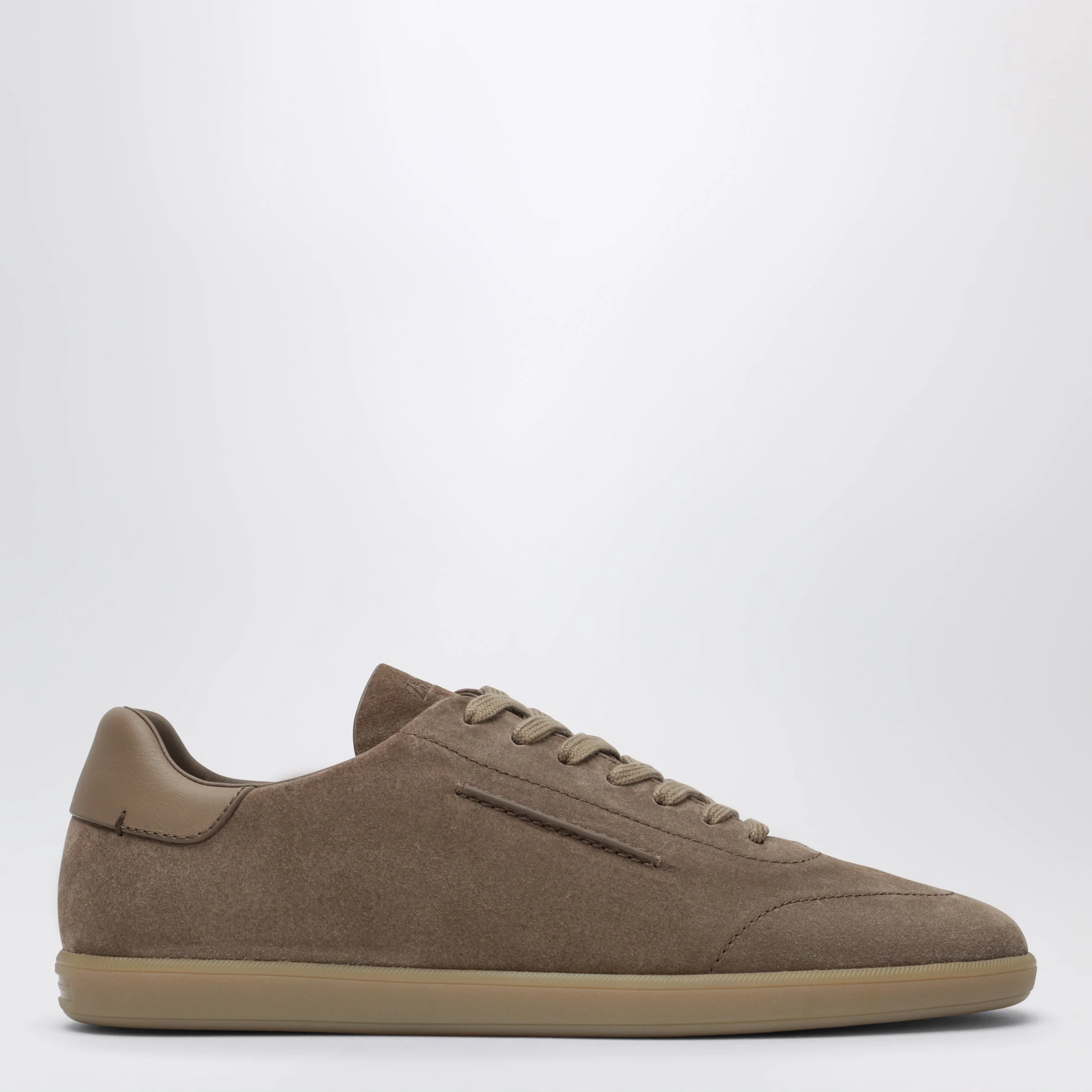 Beige 232 sneakers in suede - 1