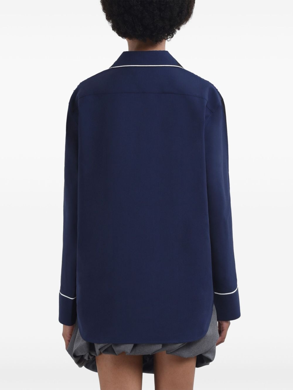 virgin wool pajama shirt - 3