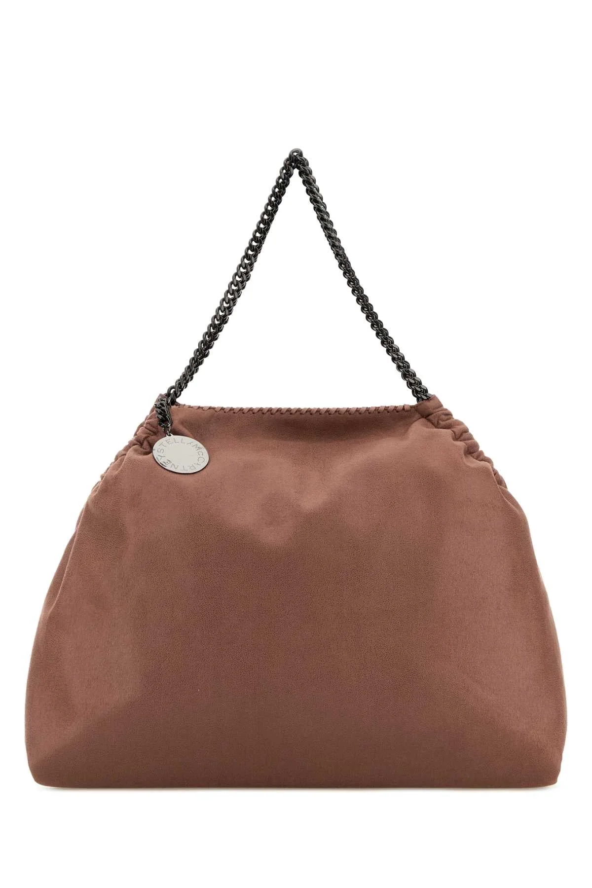Stella Mccartney Women Antiqued Pink Shaggy Deer Falabella Shopping Bag - 1