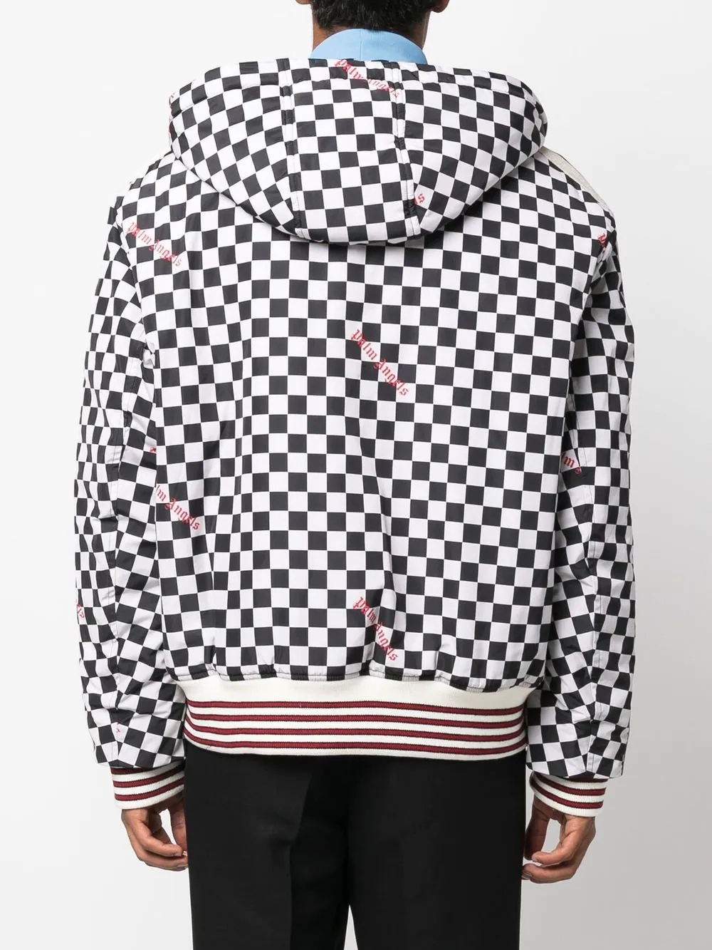 zip-up hooded jacket - 6