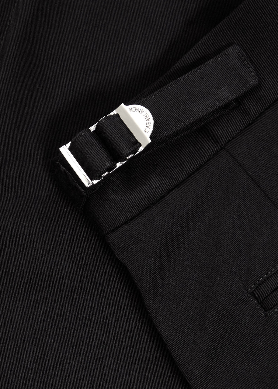 Casablanca Tapered-leg Stretch-cotton Chinos - 2