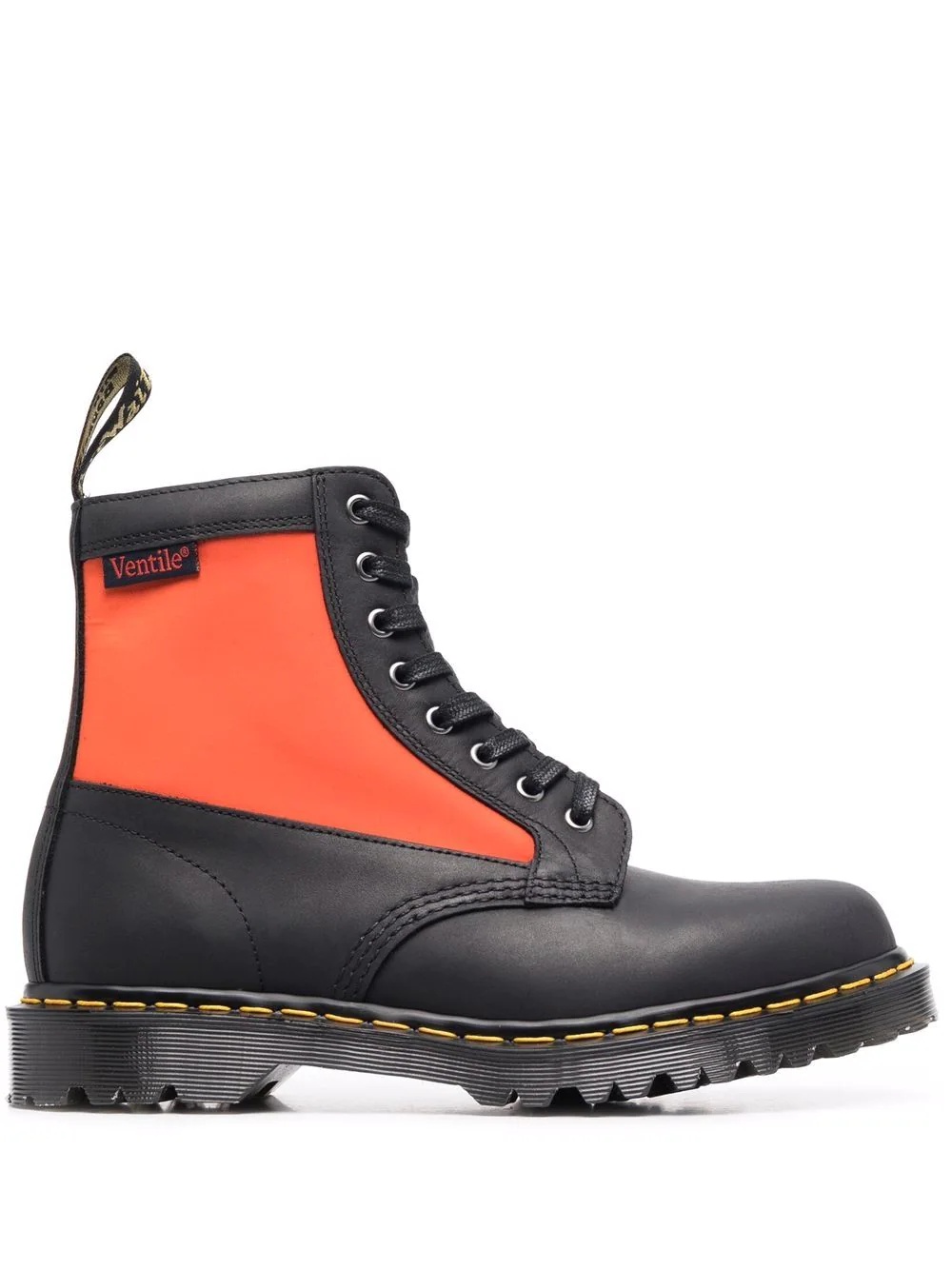 1460 two-tone leather boots - 1