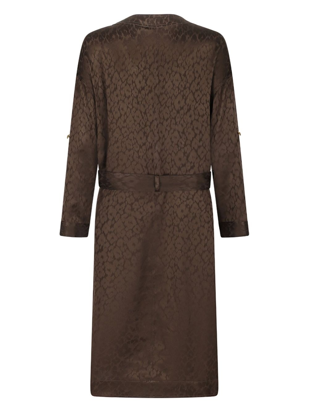 belted shirt dress - 2
