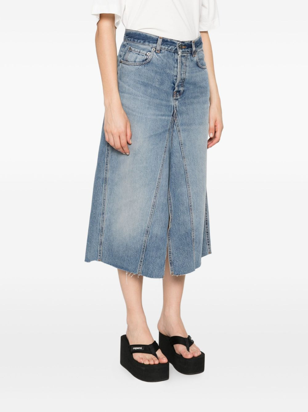 Stacy denim midi skirt - 3