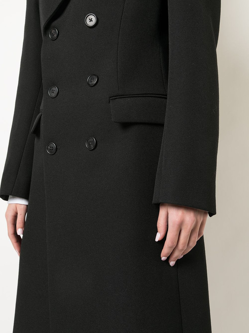 x The Woolmark Company Release 05 double-breasted coat 5
