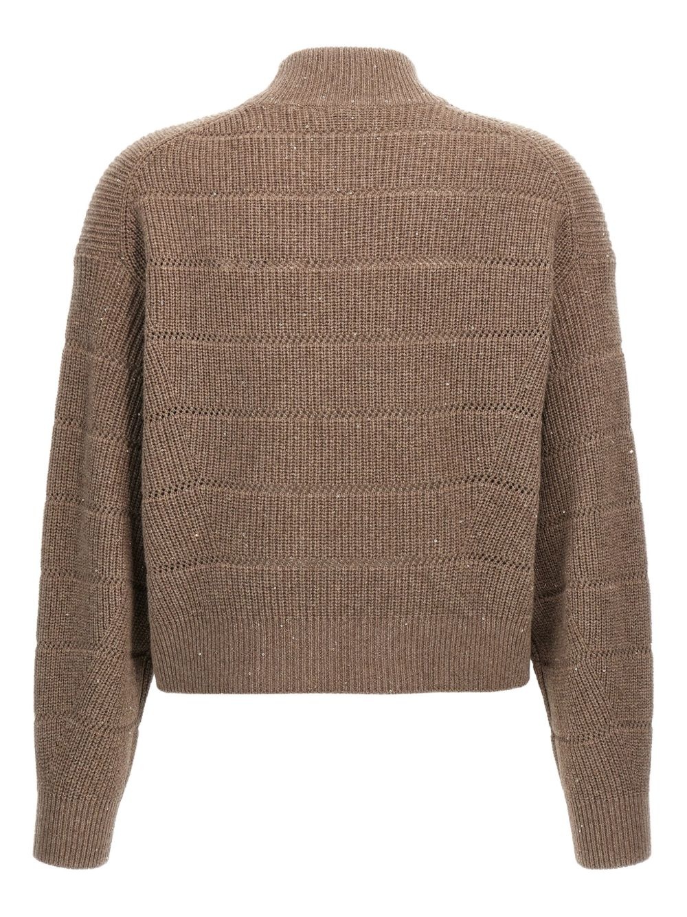 sequin-embellished sweater - 2