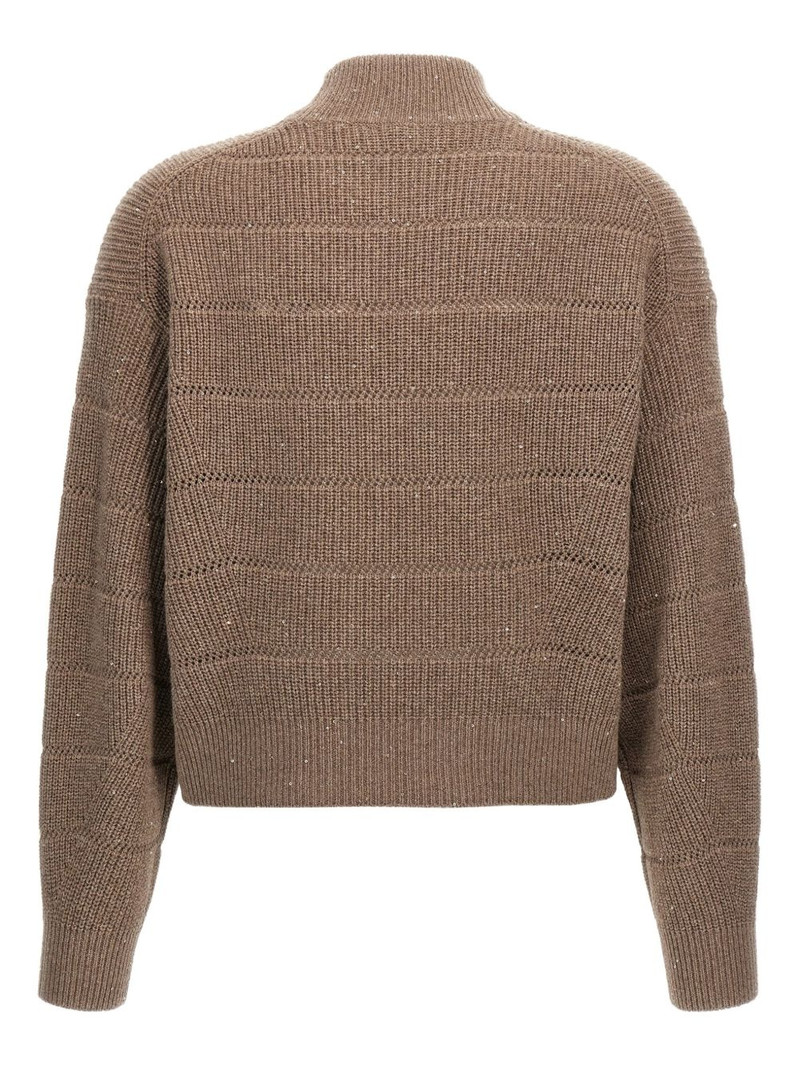 Brunello Cucinelli sequin-embellished sweater outlook