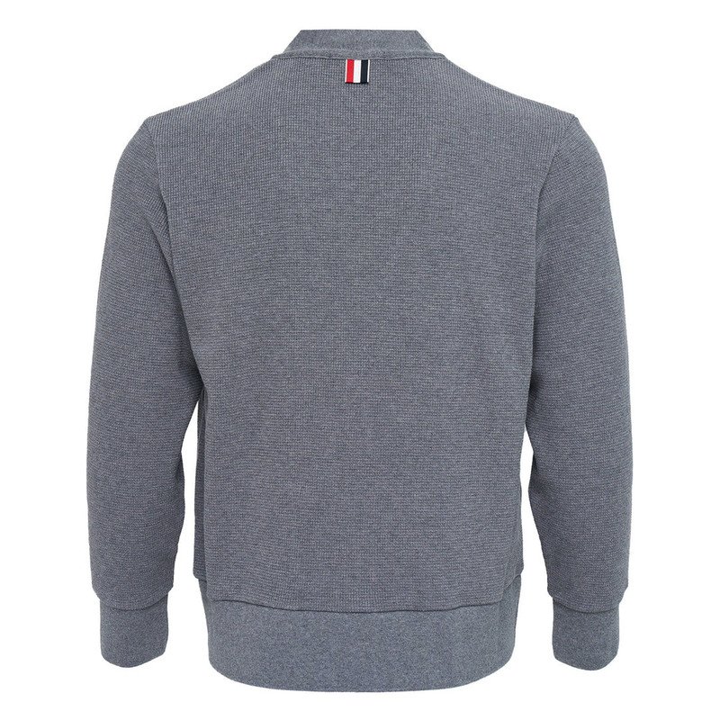 Thom Browne V Neck Cardigan With 4 Bar Intarsia outlook