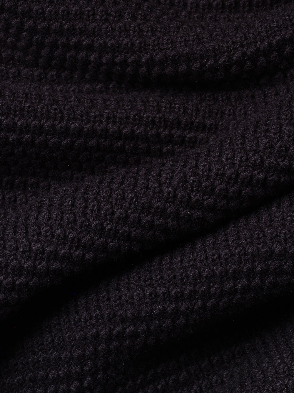 Cotton Blend Sweater in Midnight Blue - 4
