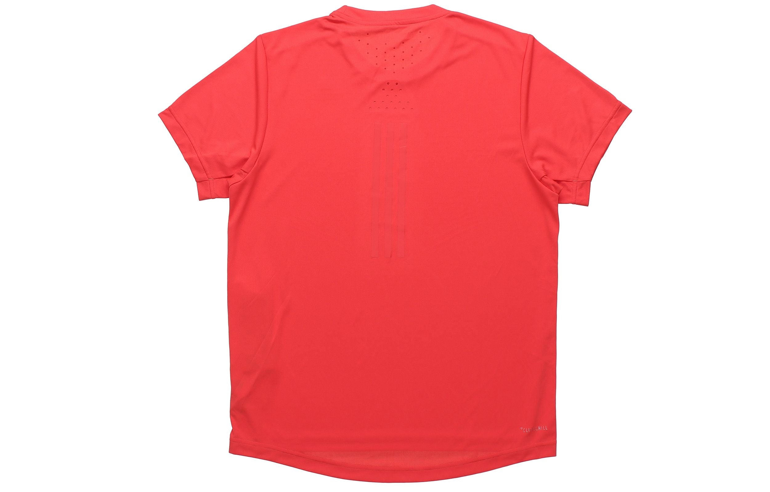 adidas Running Training Sports Round Neck Short Sleeve Red EI6397 - 2