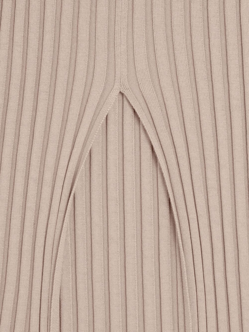 Tod's ribbed-knit midi skirt outlook