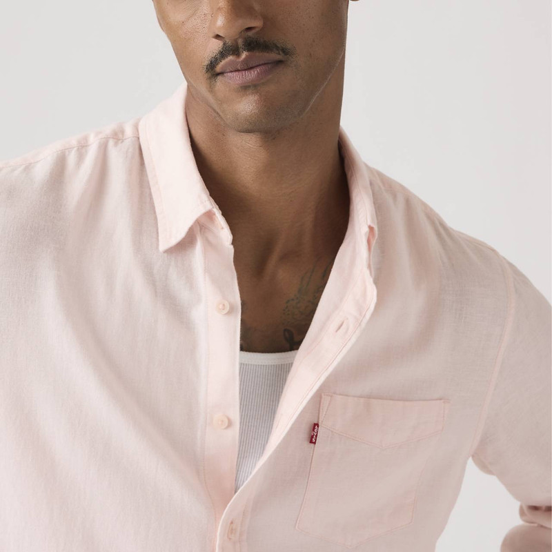 Levi's SUNSET ONE POCKET STANDARD FIT COTTON LINEN SHIRT outlook