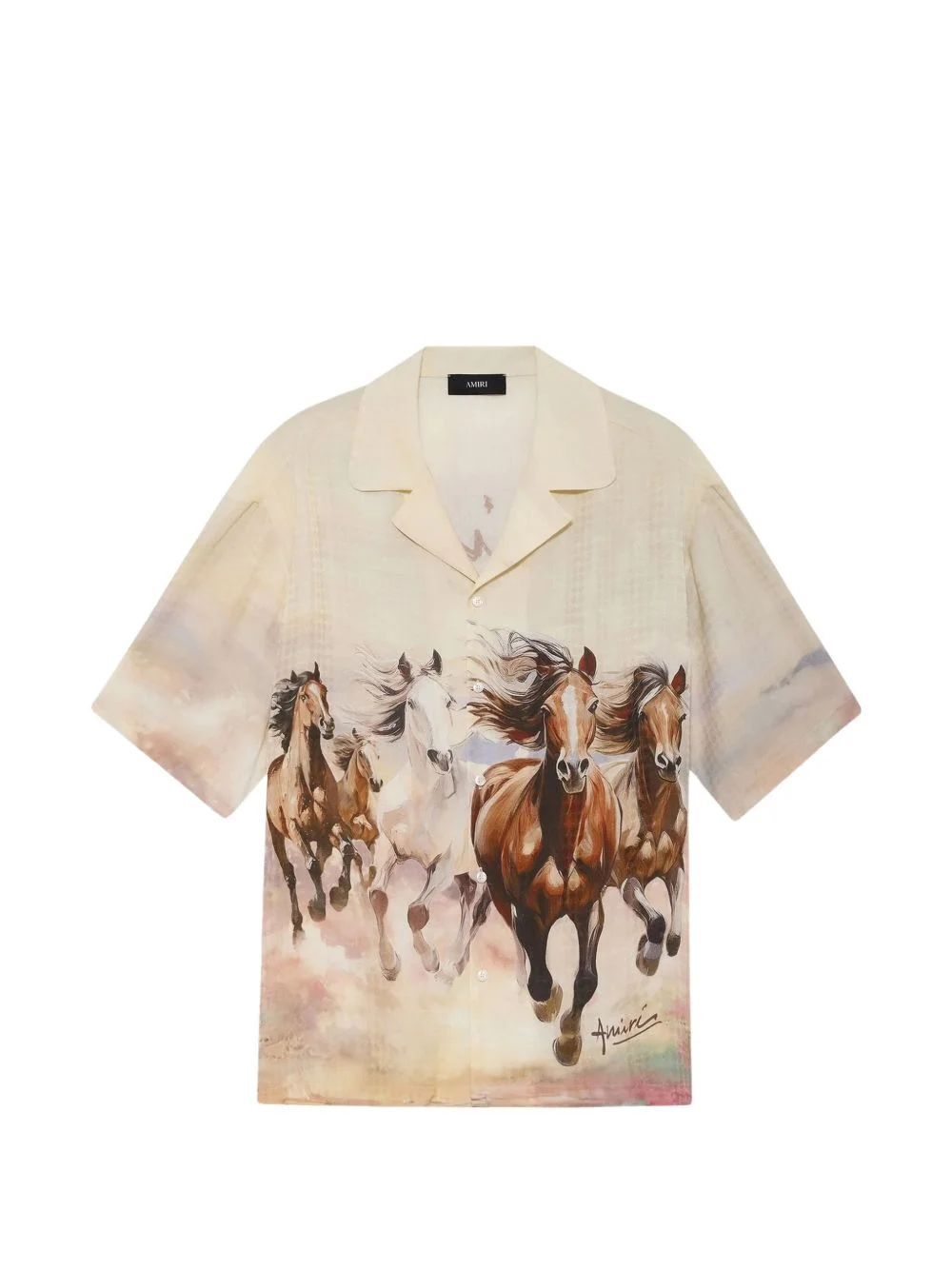 horse-print shirt - 1