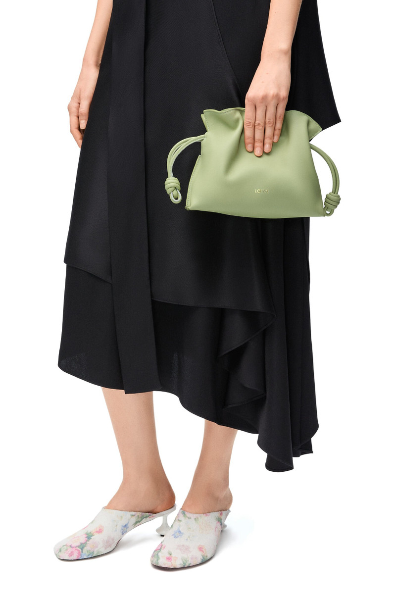 Mini Flamenco clutch in nappa calfskin 3