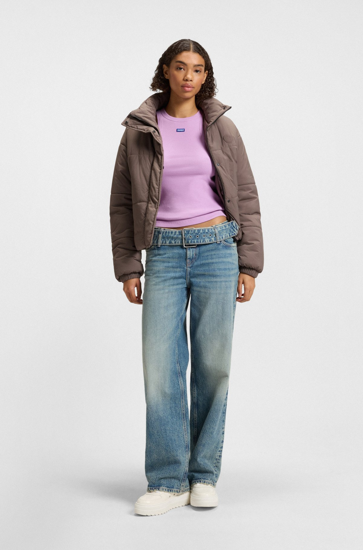 RELAXED-FIT PADDED JACKET WITH WATER-REPELLENT OUTER - 3