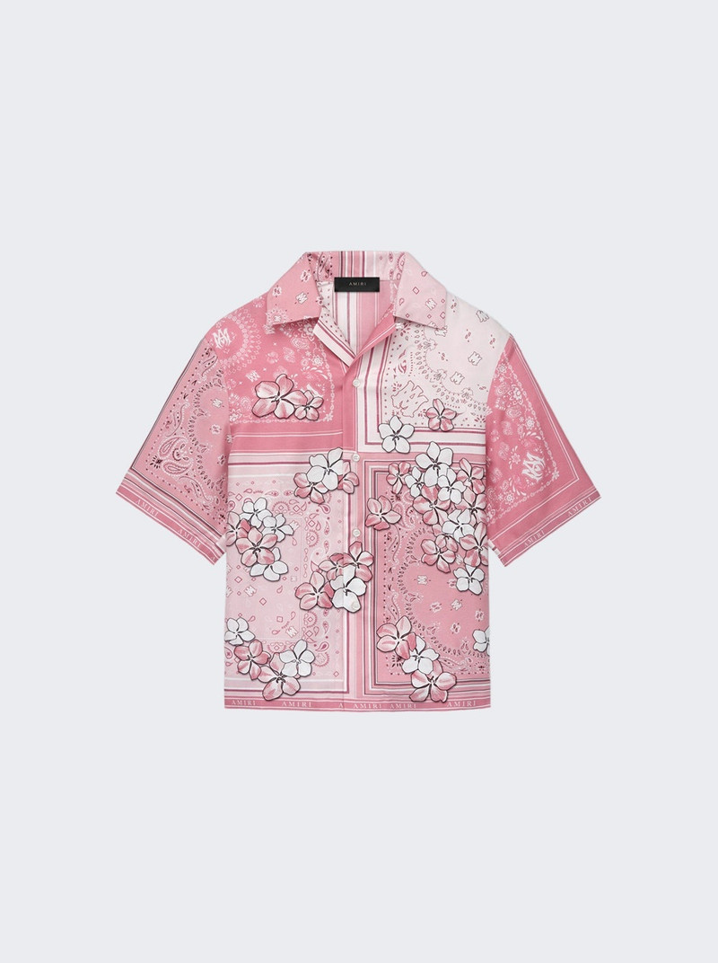 bandana 꽃 볼링 셔츠 1