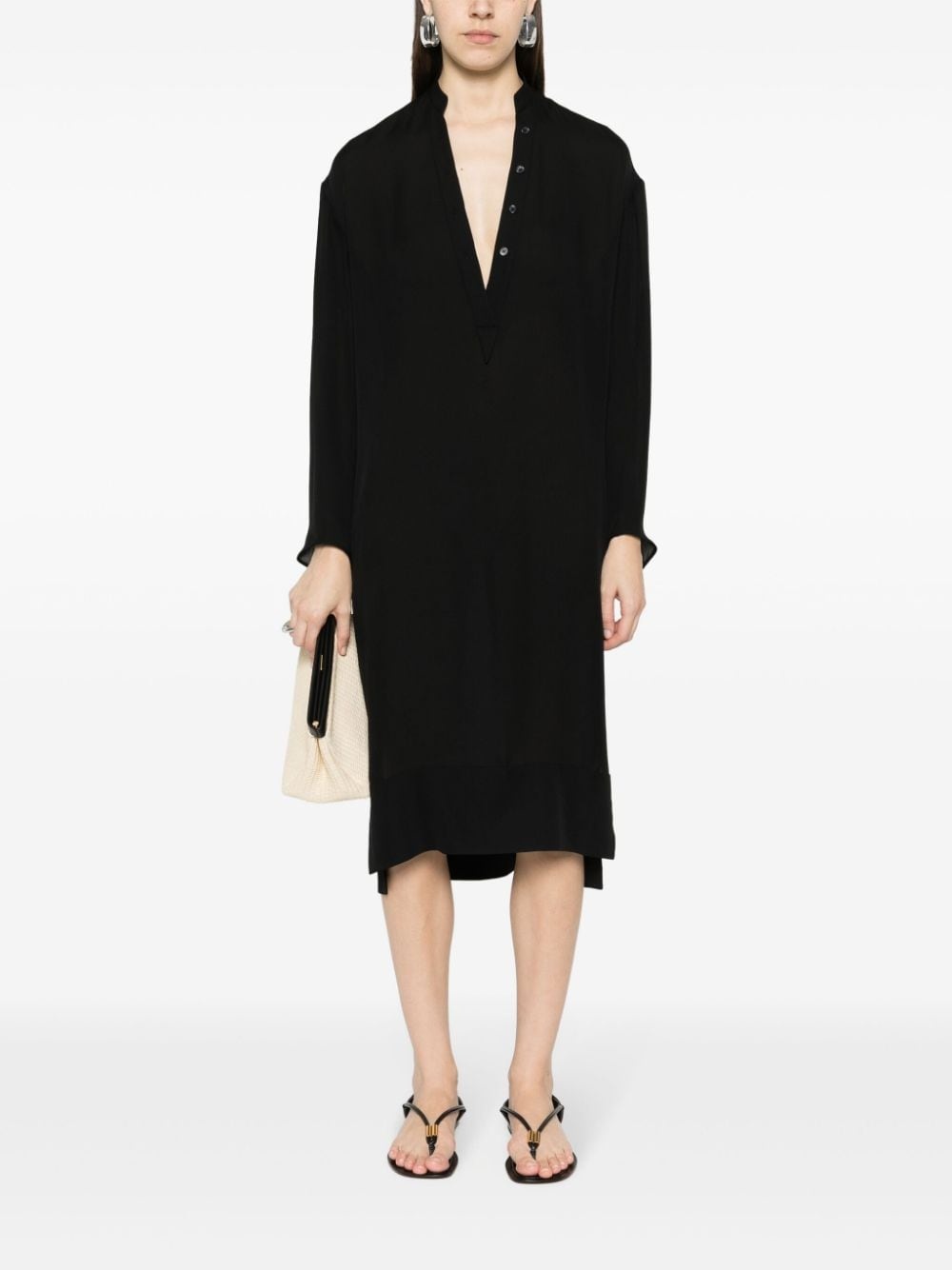 The Brom silk shirtdress - 3