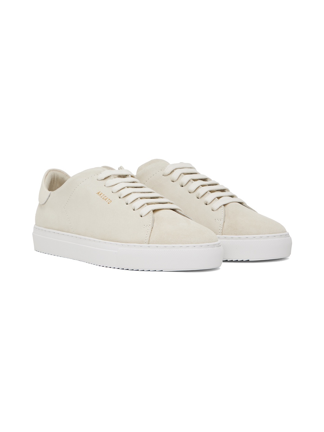 Beige Clean 90 Suede Sneakers - 4