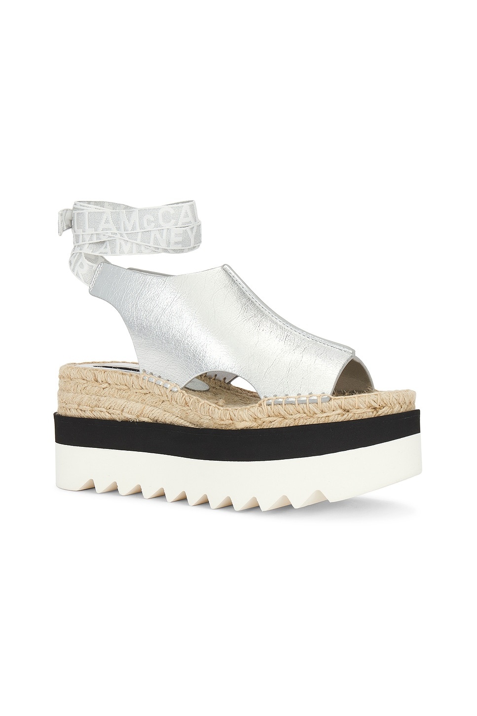 Gaia Wrinkly Metallic Sandal - 2