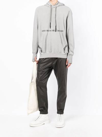 Isaac Sellam Kangoohood organic-cotton hoodie outlook