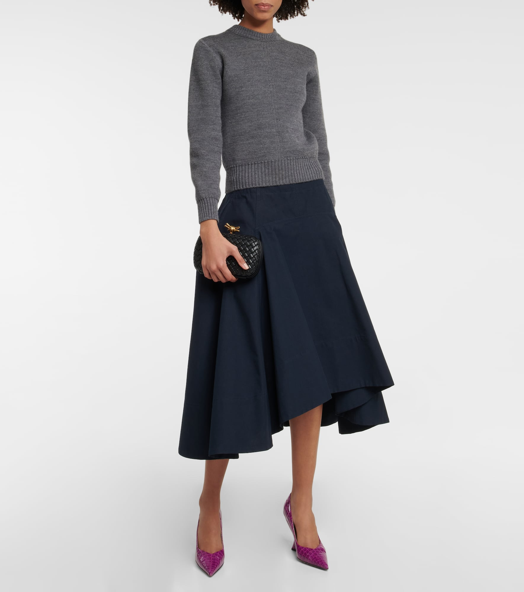 Knot Intreccio leather clutch - 5