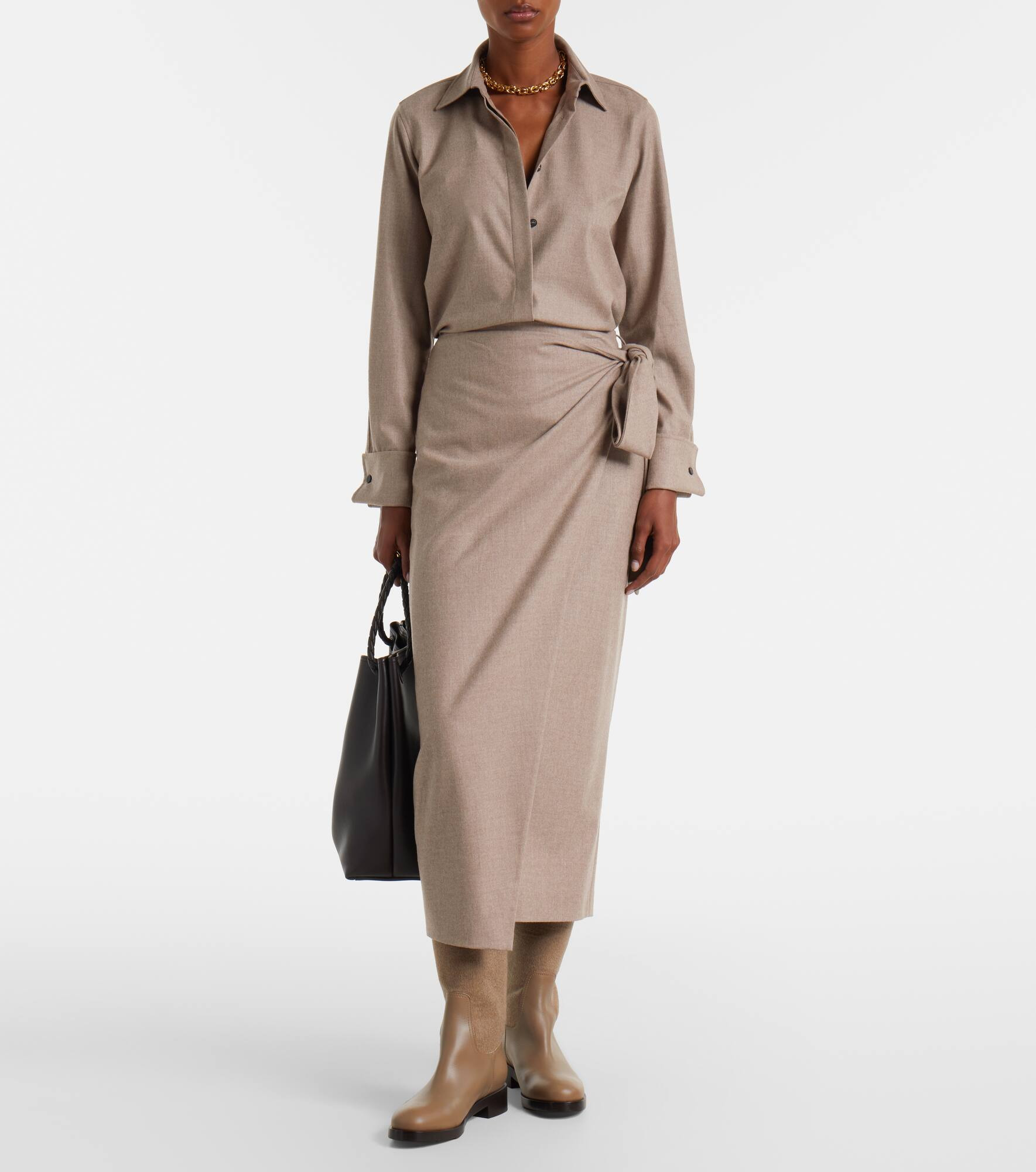 Tebaide cashmere-blend shirt - 2
