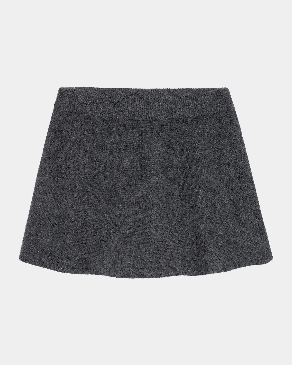 Gayle Wool-Cashmere Mini Skirt - 1