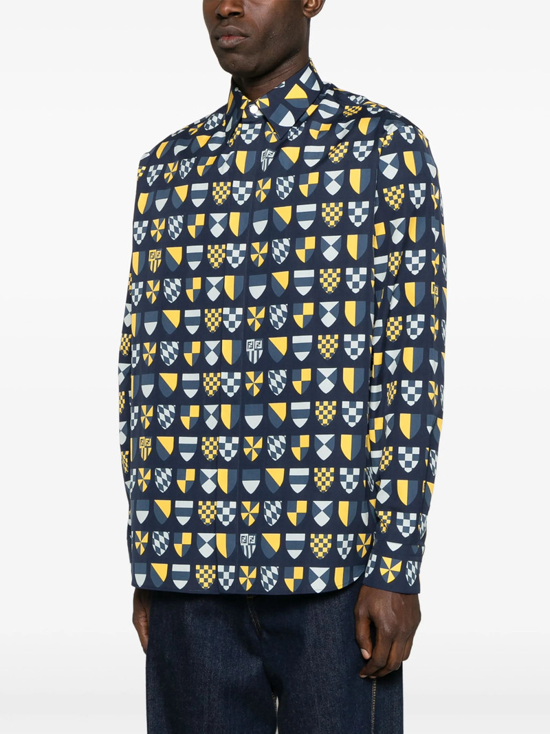 Multicolour-print Cotton Shirt 4