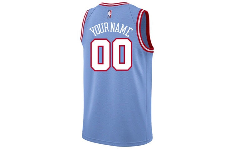 Nike Sports Basketball Jersey Vest CE City Version Chicago Bulls Blue AV4629-448 - 2