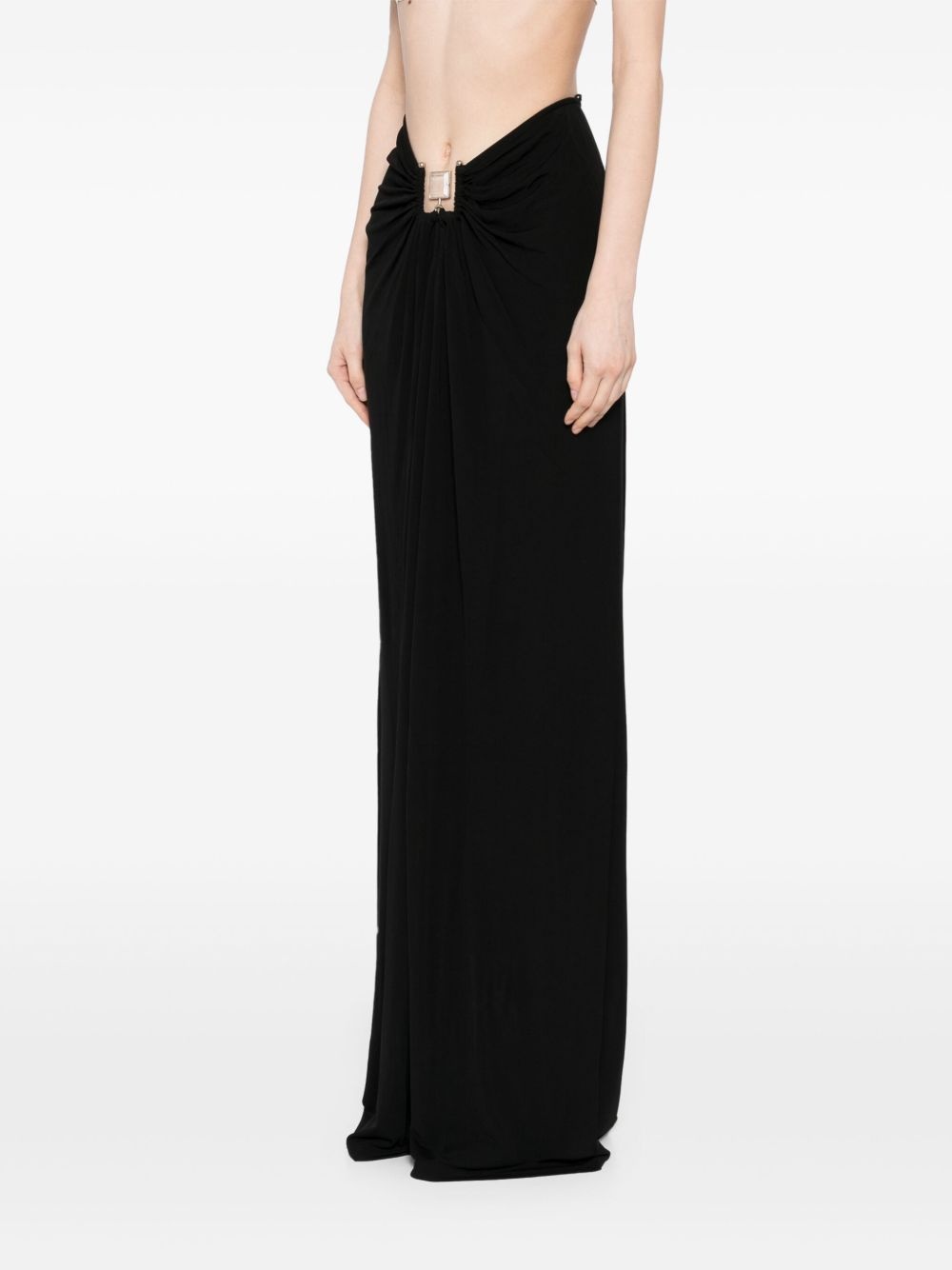 Bezel quartz ruched skirt - 3